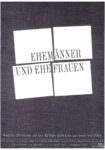 Plakat von "Ehemänner und Ehefrauen"