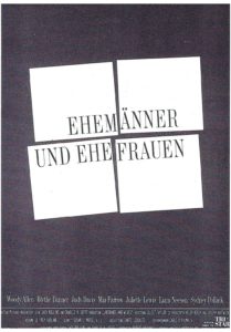 Plakat von "Ehemänner und Ehefrauen"