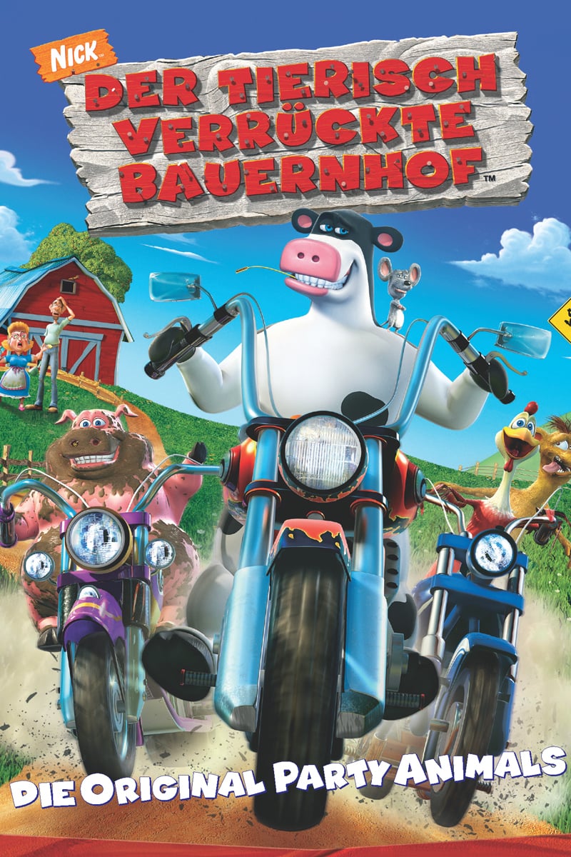 Plakat von "Der tierisch verrückte Bauernhof"