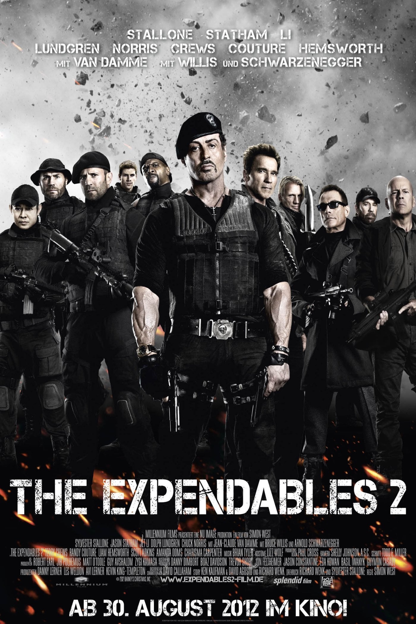 Plakat von "The Expendables 2"
