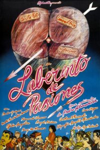 Plakat von "Labyrinth der Leidenschaften"