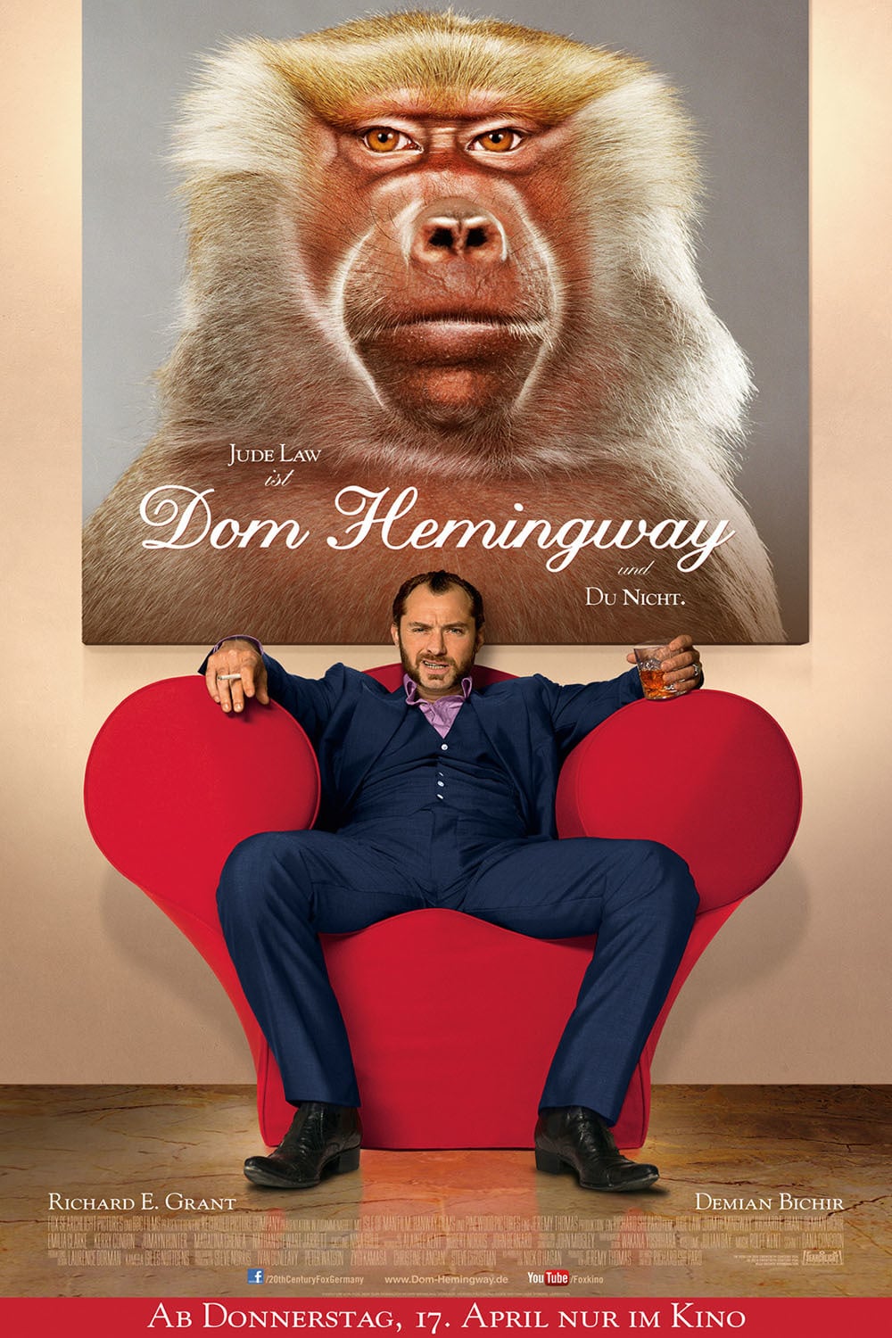 Plakat von "Dom Hemingway"