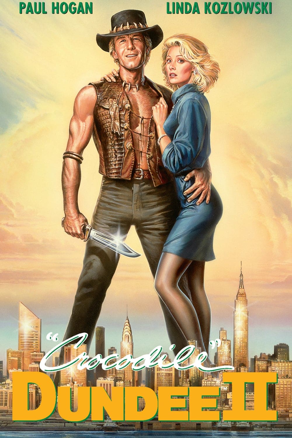 Plakat von "Crocodile Dundee II"