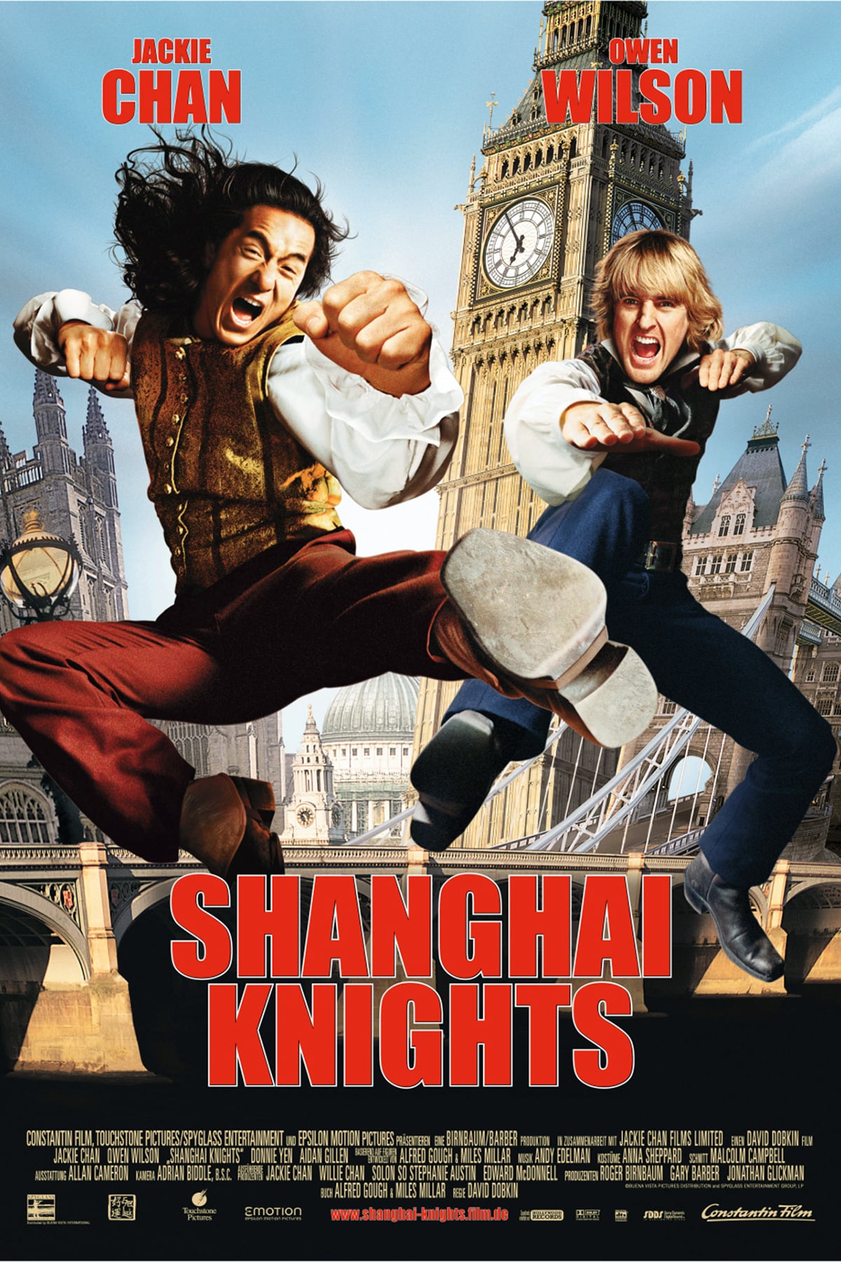 Plakat von "Shanghai Knights"