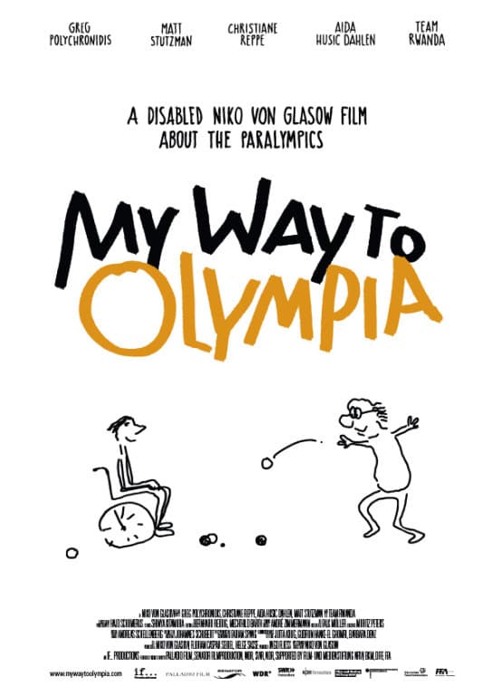 Plakat von "My way to Olympia"