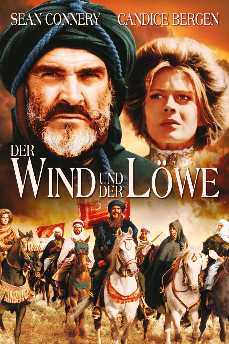 Plakat von "Der Wind und der Löwe"