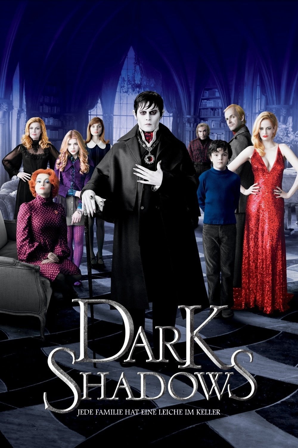 Plakat von "Dark Shadows"