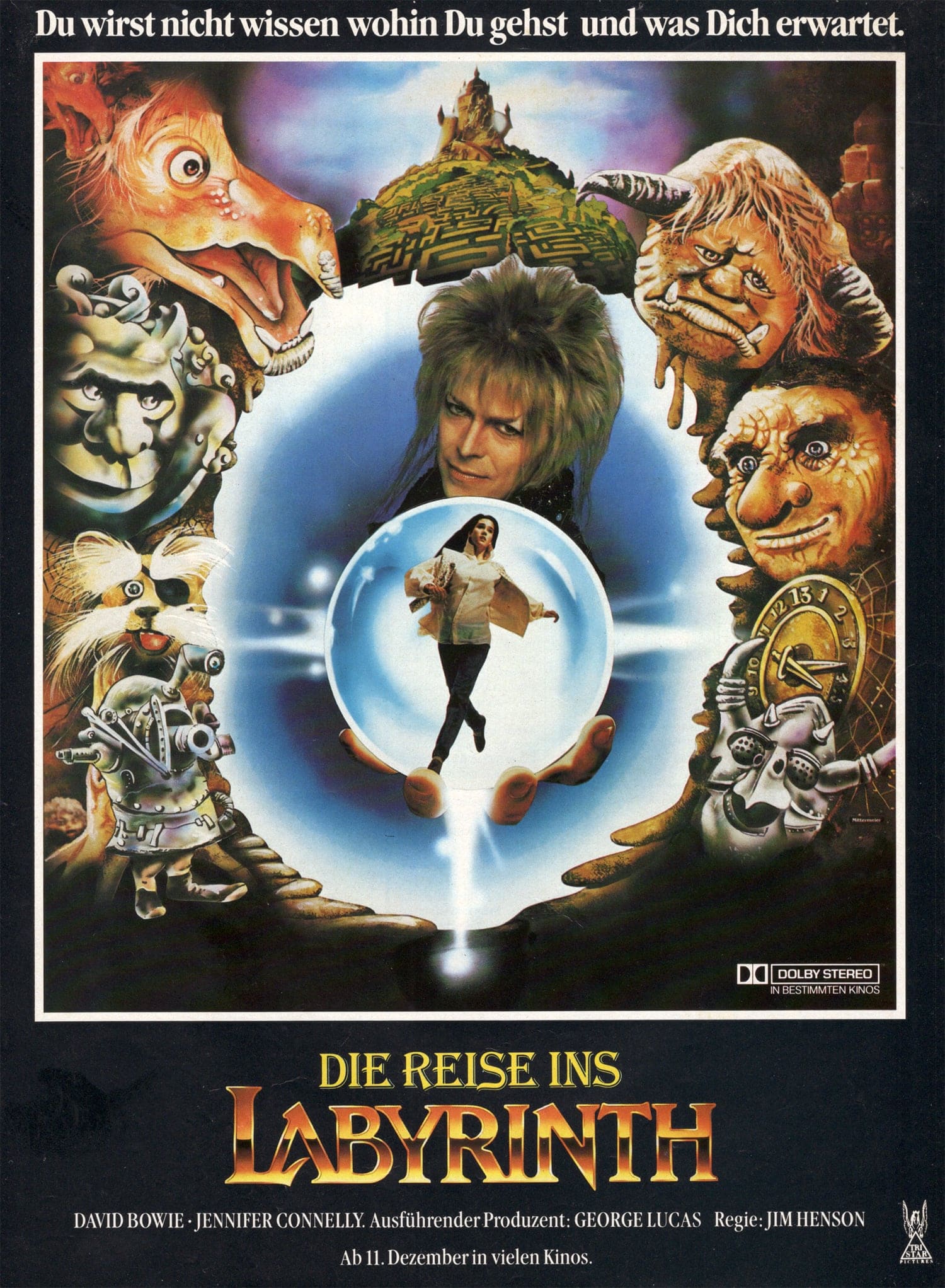 Plakat von "Die Reise ins Labyrinth"