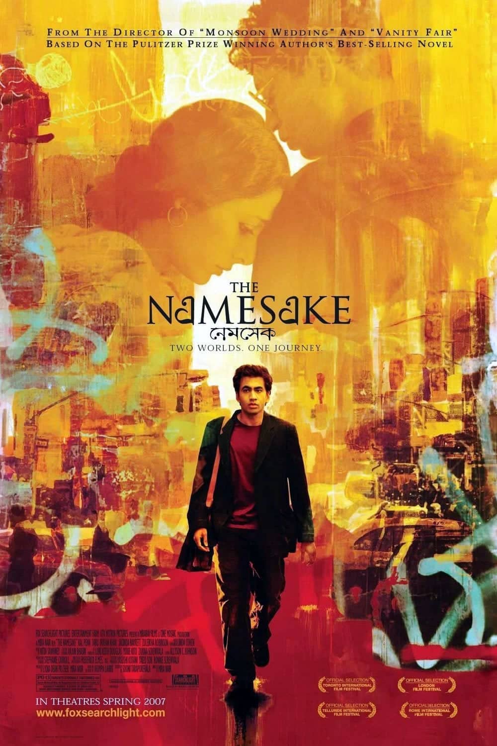 Plakat von "Namesake - Zwei Welten, Eine Reise"