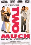 Plakat von "Two Much – Eine Blondine zuviel"