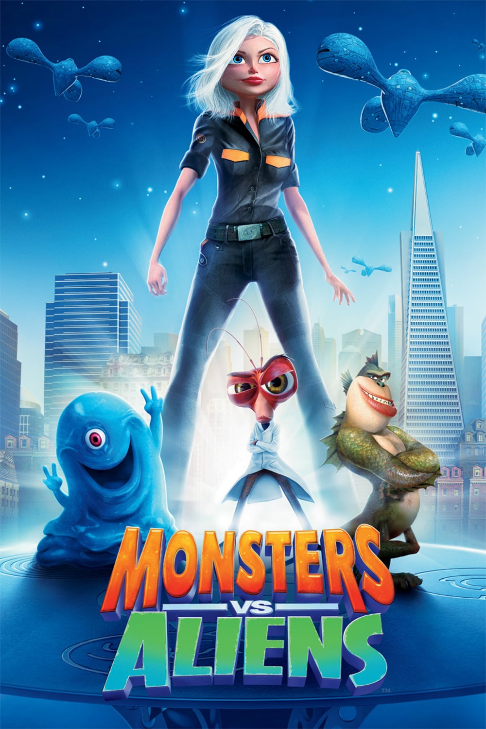 Plakat von "Monsters vs Aliens"