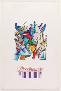 Plakat von "Die Bluthunde vom Broadway"