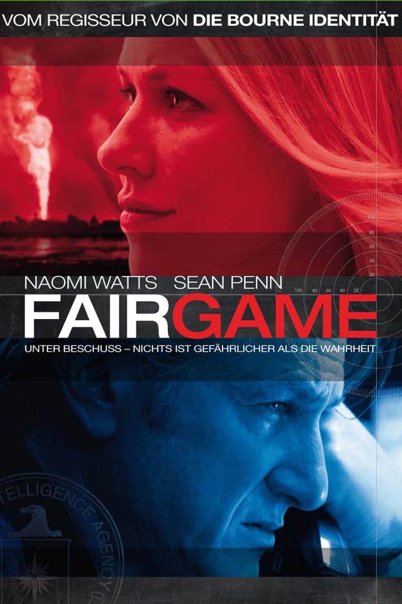 Plakat von "Fair Game - Nichts ist gefährlicher als die Wahrheit"