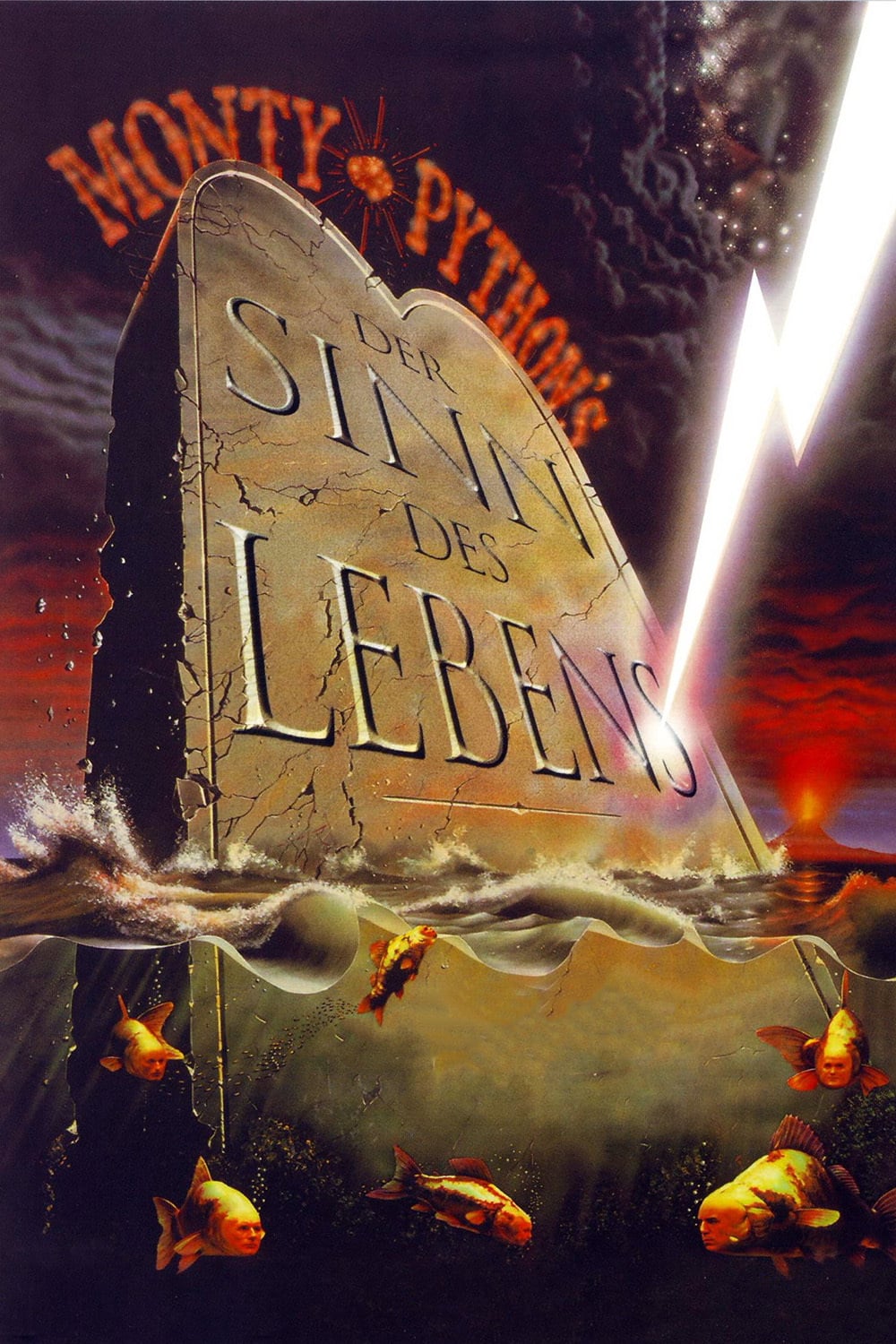 Plakat von "Monty Python: Der Sinn des Lebens"