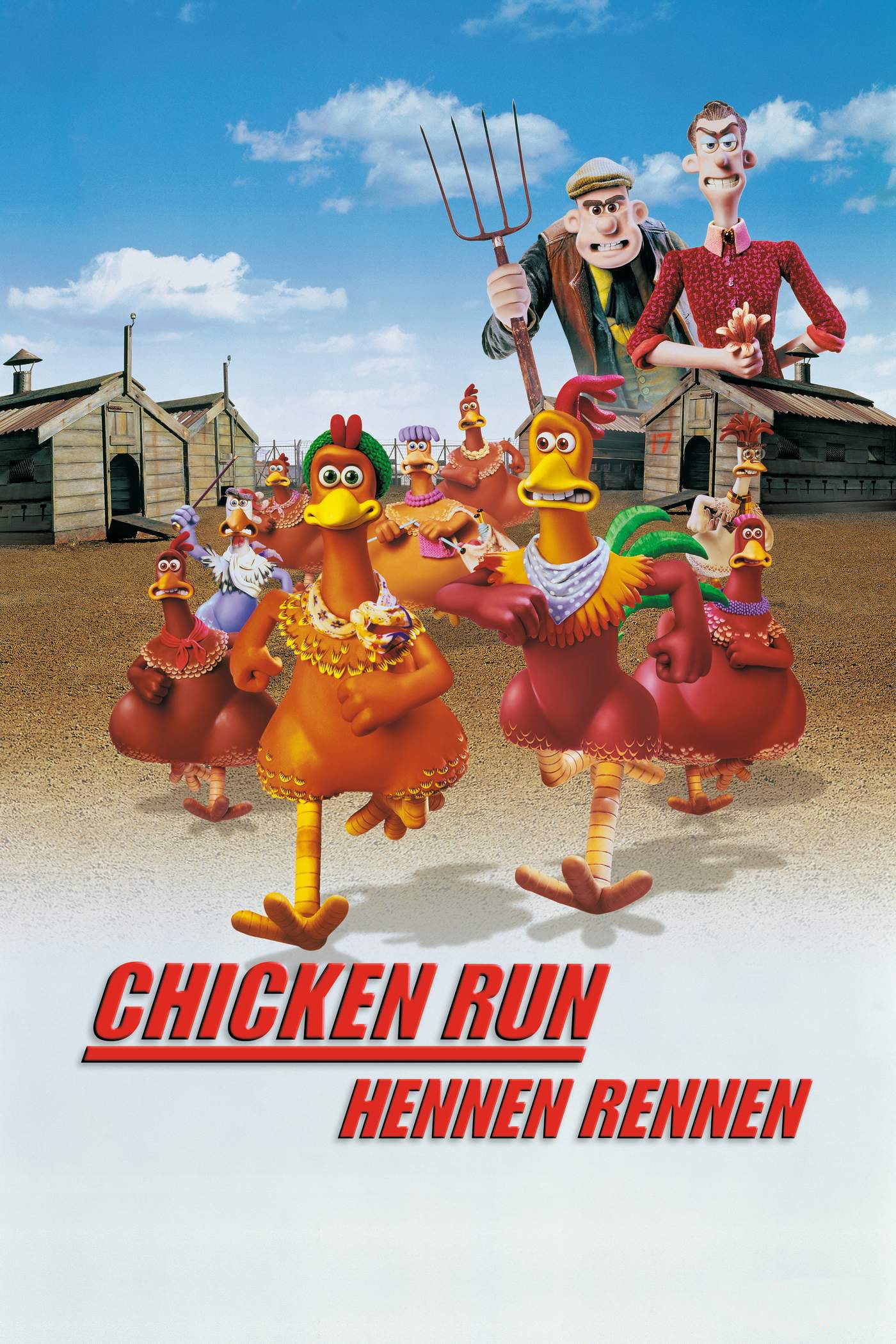 Plakat von "Chicken Run - Hennen rennen"