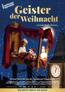 Plakat von "Geister der Weihnacht - Augsburger Puppenkiste"