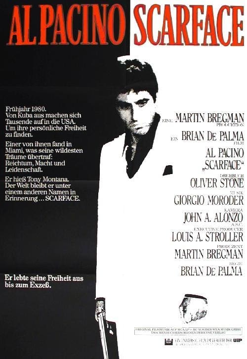 Plakat von "Scarface"