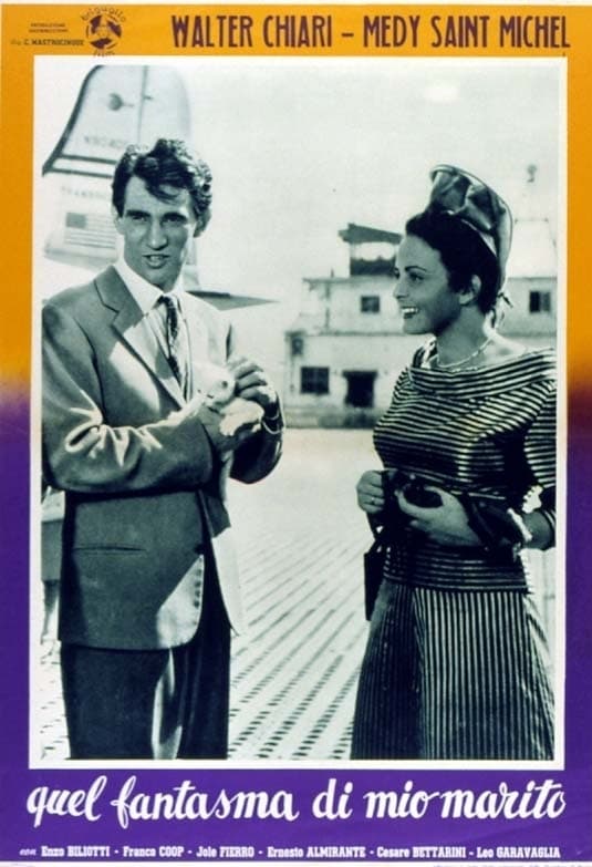 Plakat von "Quel fantasma di mio marito"