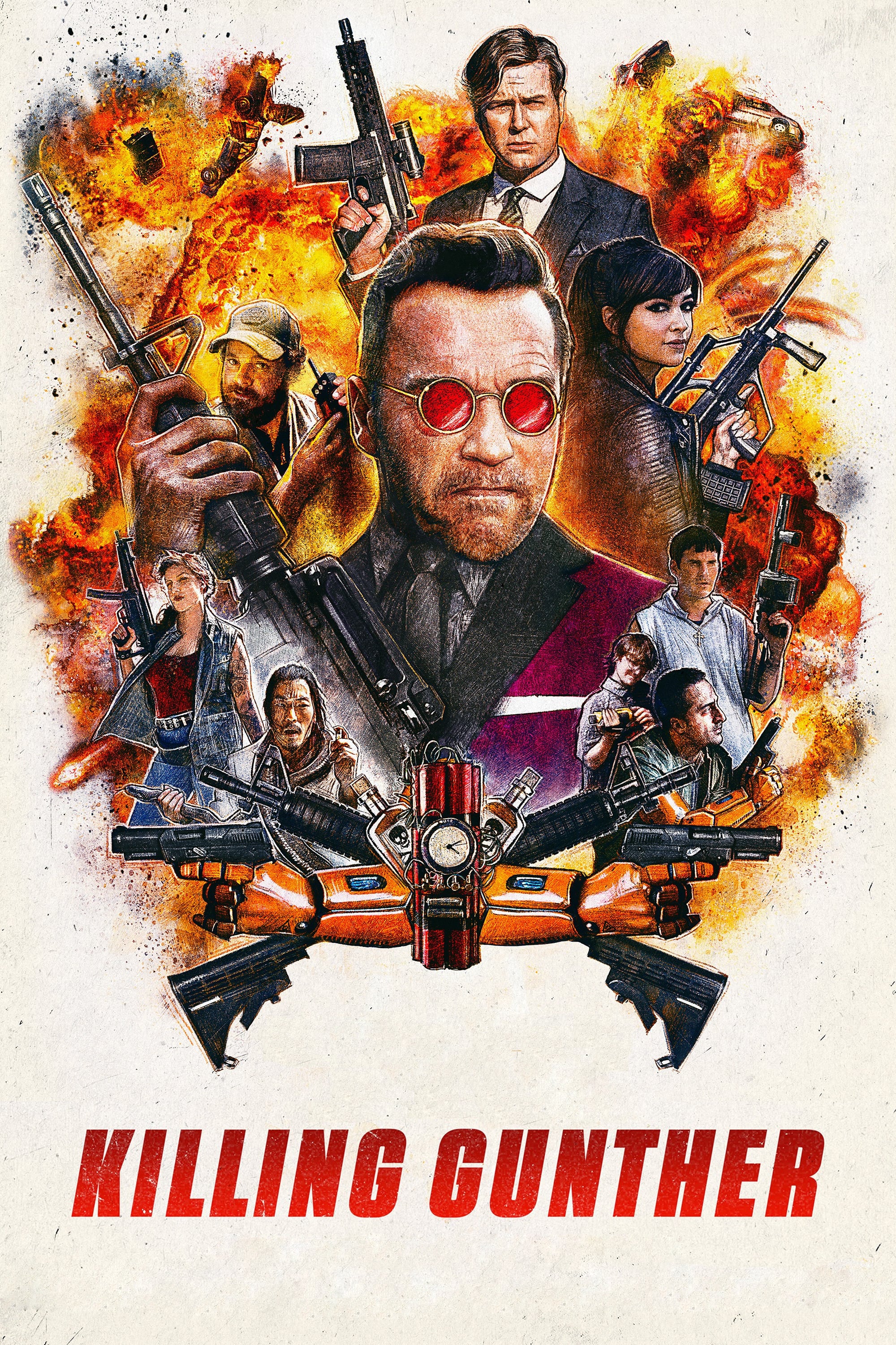 Plakat von "Killing Gunther"