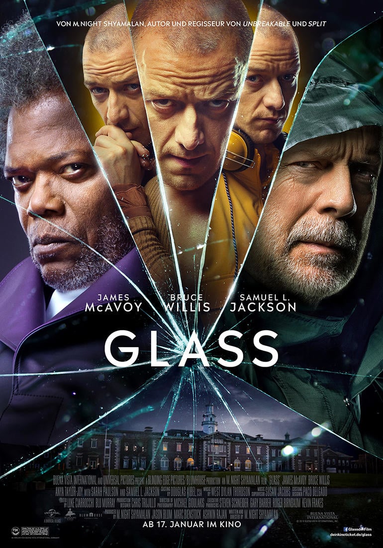 Plakat von "Glass"