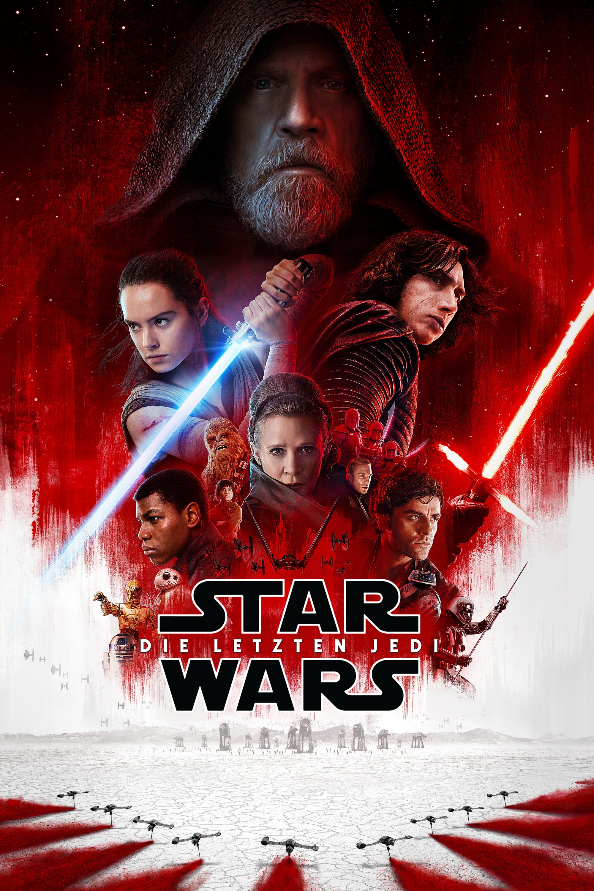 Plakat von "Star Wars: Die letzten Jedi"