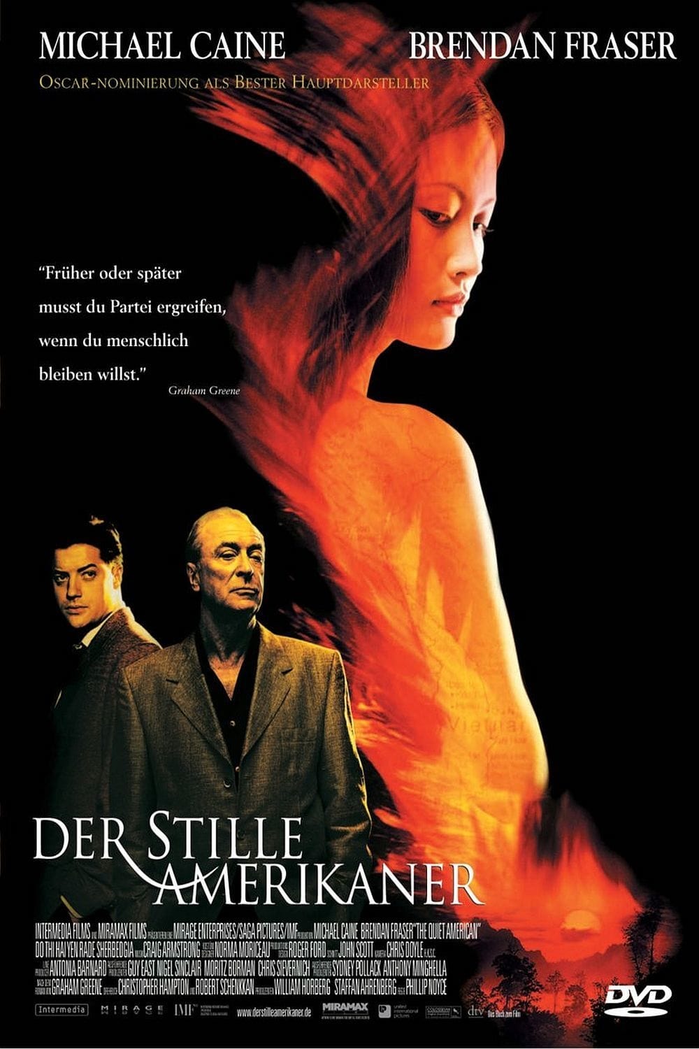 Plakat von "Der stille Amerikaner"