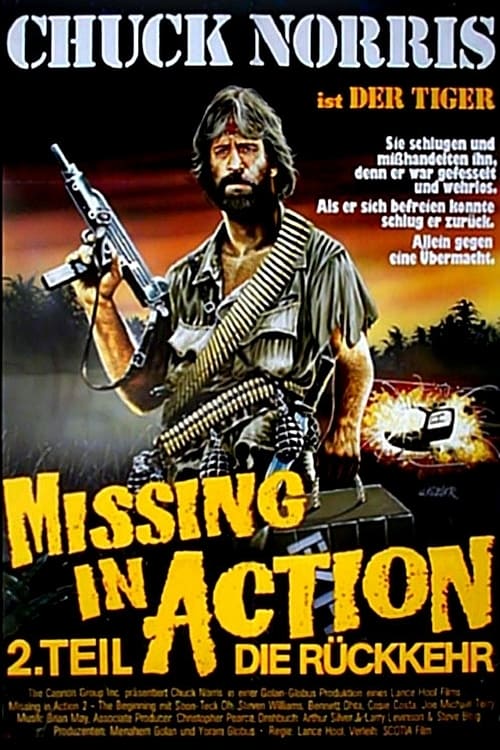 Plakat von "Missing in Action 2 - Die Rückkehr"