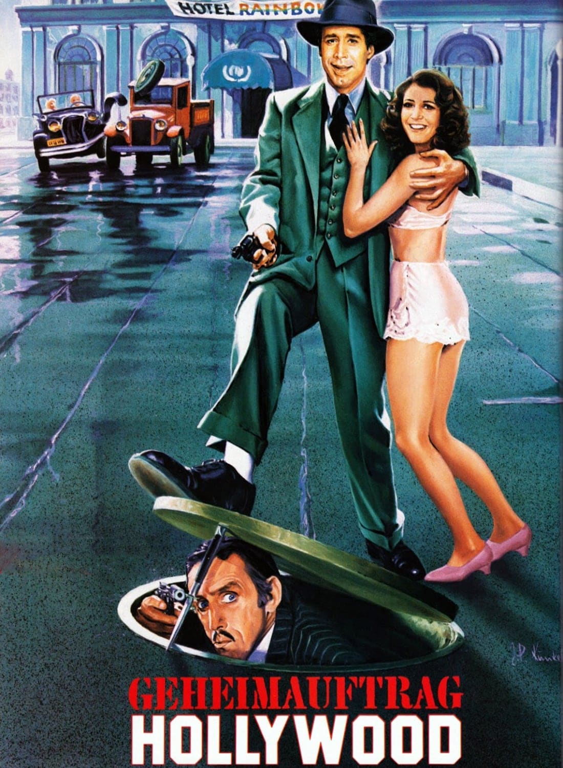 Plakat von "Geheimauftrag Hollywood"