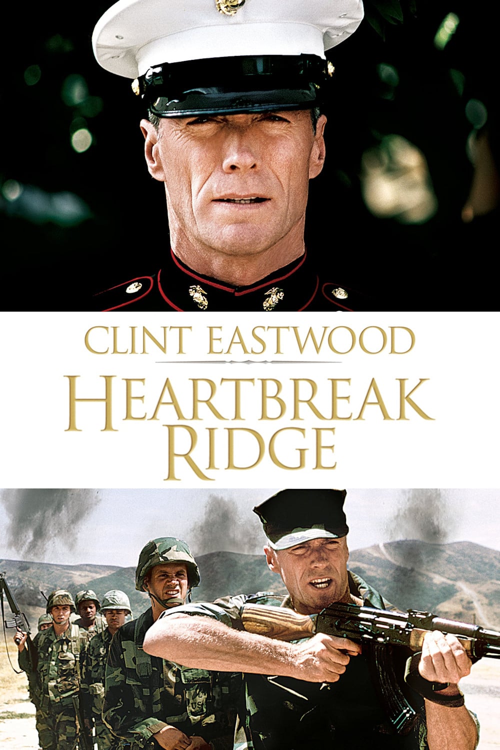 Plakat von "Heartbreak Ridge"