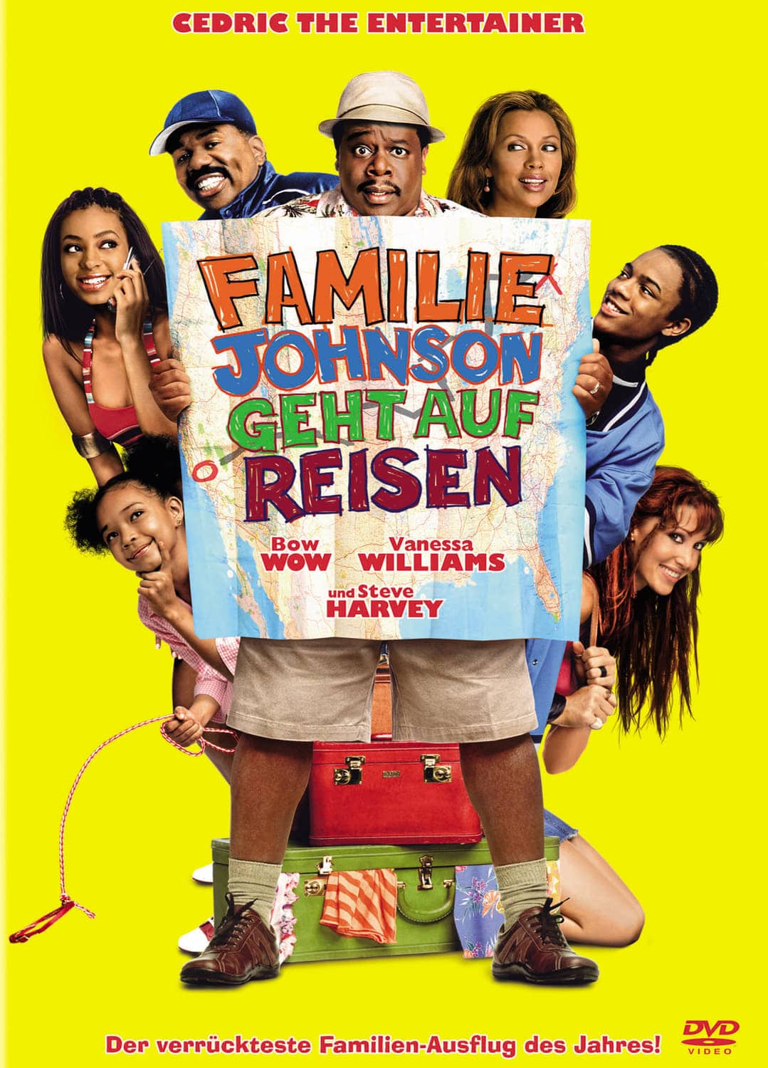 Plakat von "Familie Johnson geht auf Reisen"