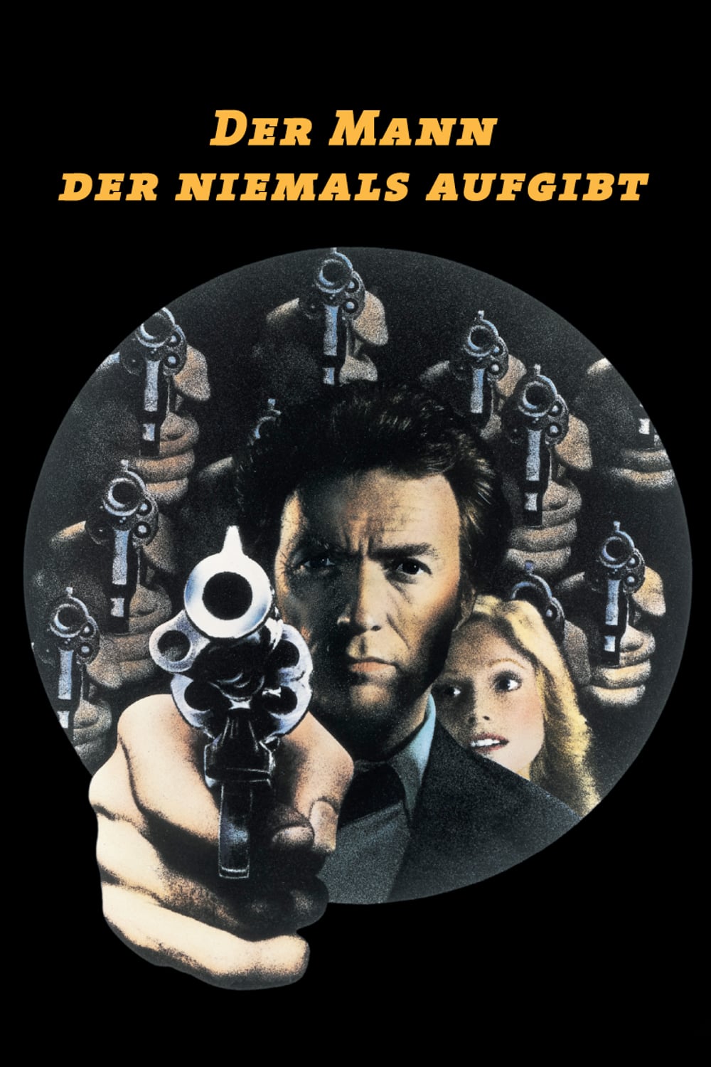 Plakat von "Der Mann, der niemals aufgibt"
