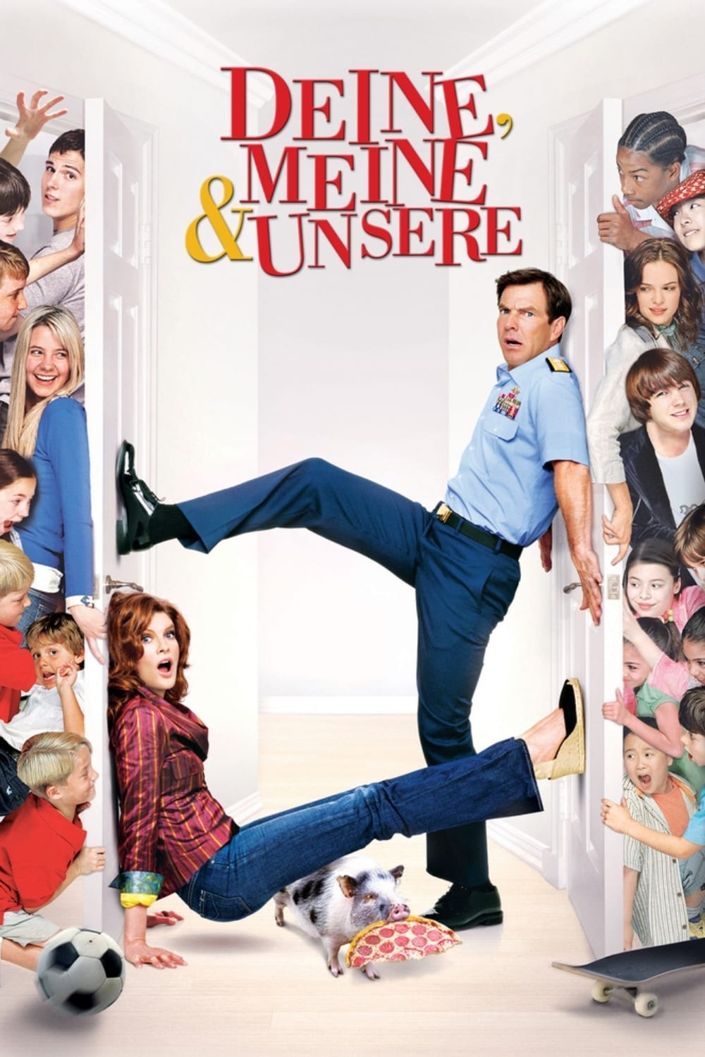Plakat von "Deine, meine & unsere"