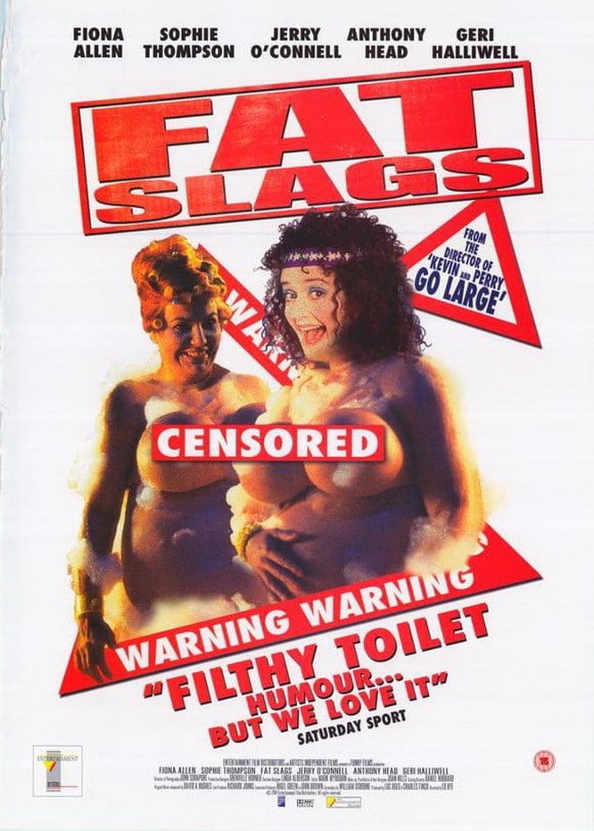 Plakat von "Fat Slags"