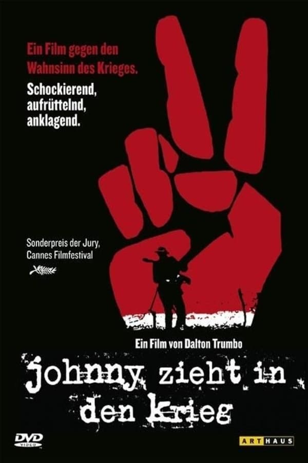 Plakat von "Johnny zieht in den Krieg"