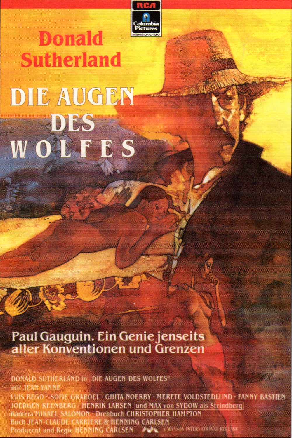Plakat von "Die Augen des Wolfes"