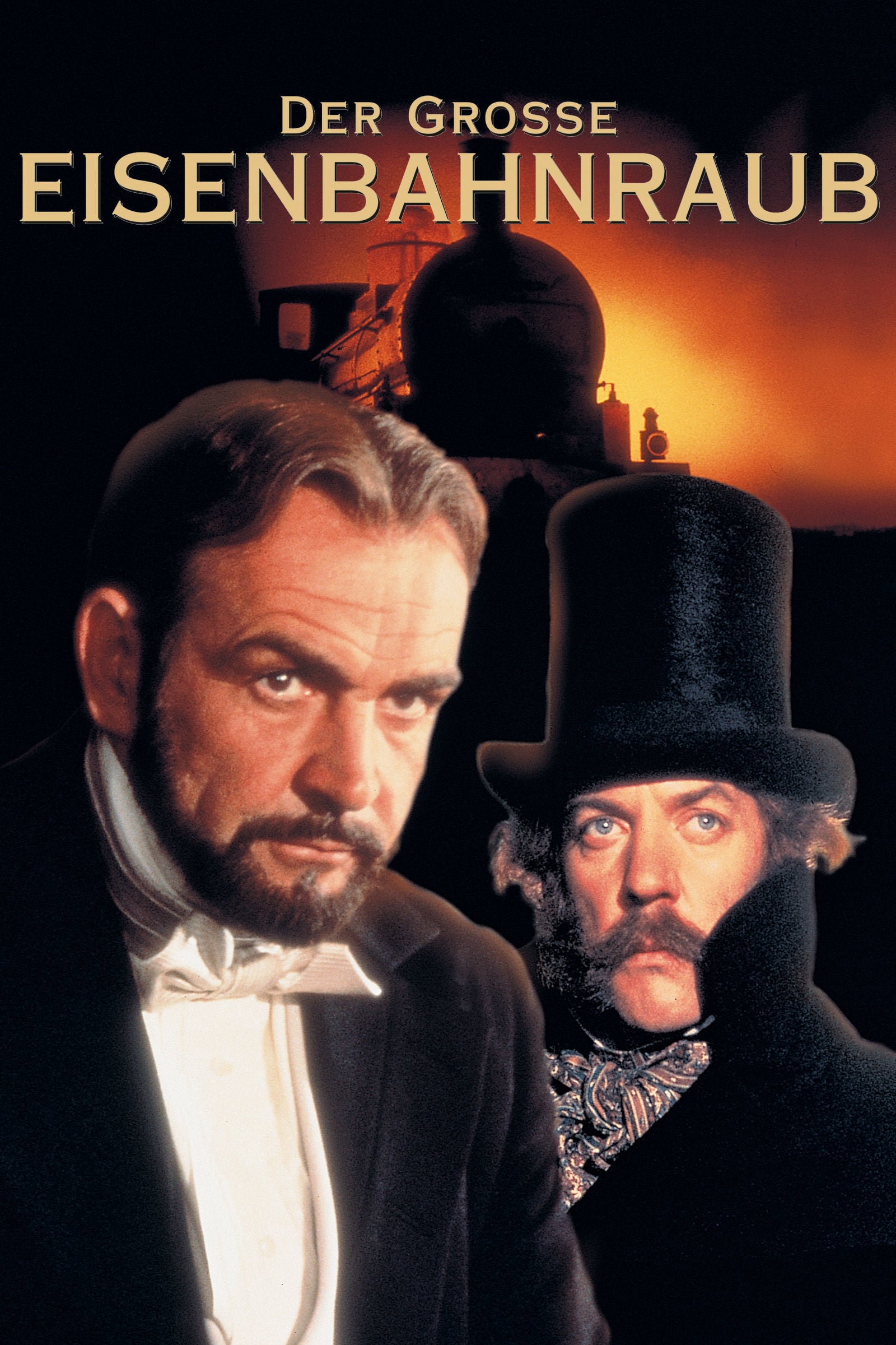 Plakat von "Der große Eisenbahnraub"