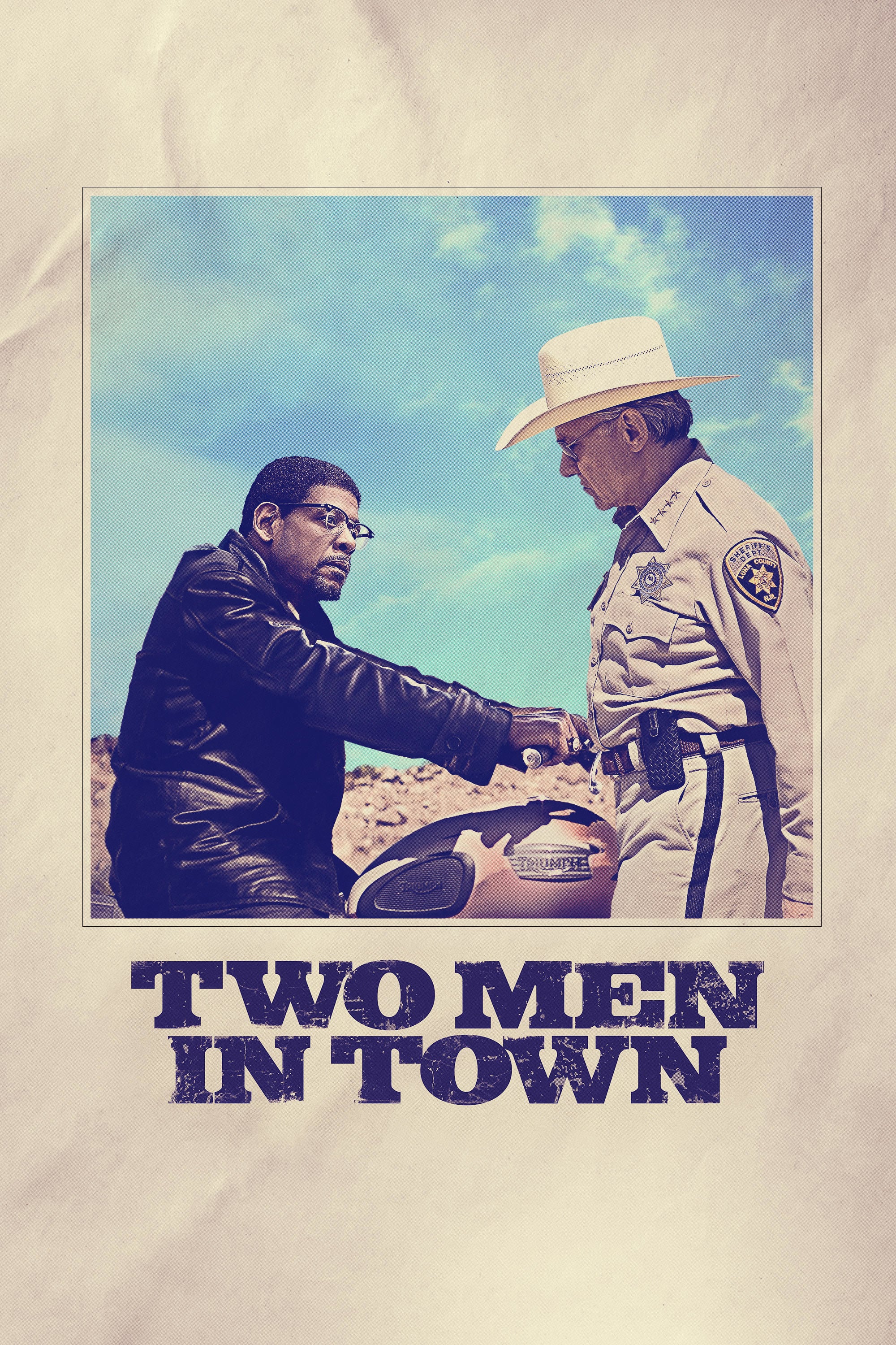 Plakat von "Two Men in Town"