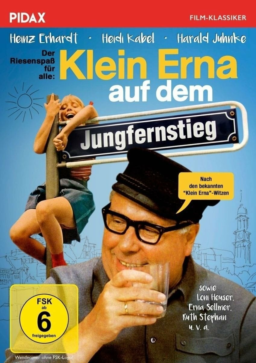 Plakat von "Klein Erna auf dem Jungfernstieg"