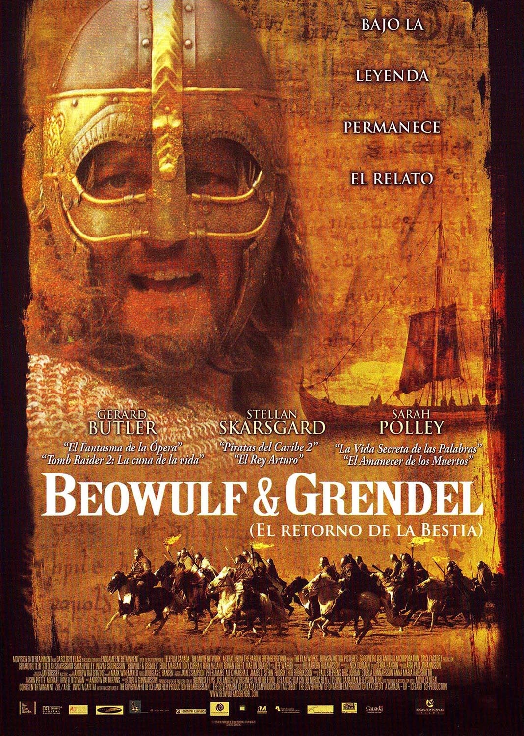 Plakat von "Beowulf & Grendel"