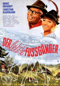 Plakat von "Der letzte Fußgänger"