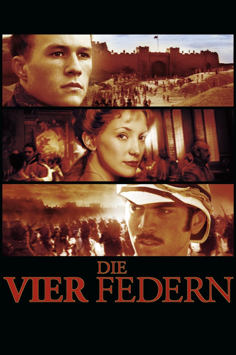 Plakat von "Die vier Federn"