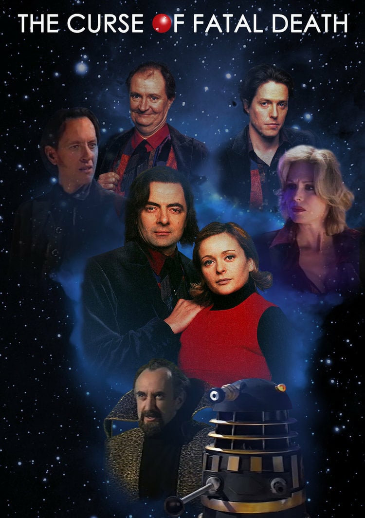 Plakat von "Doctor Who and the Curse of Fatal Death"