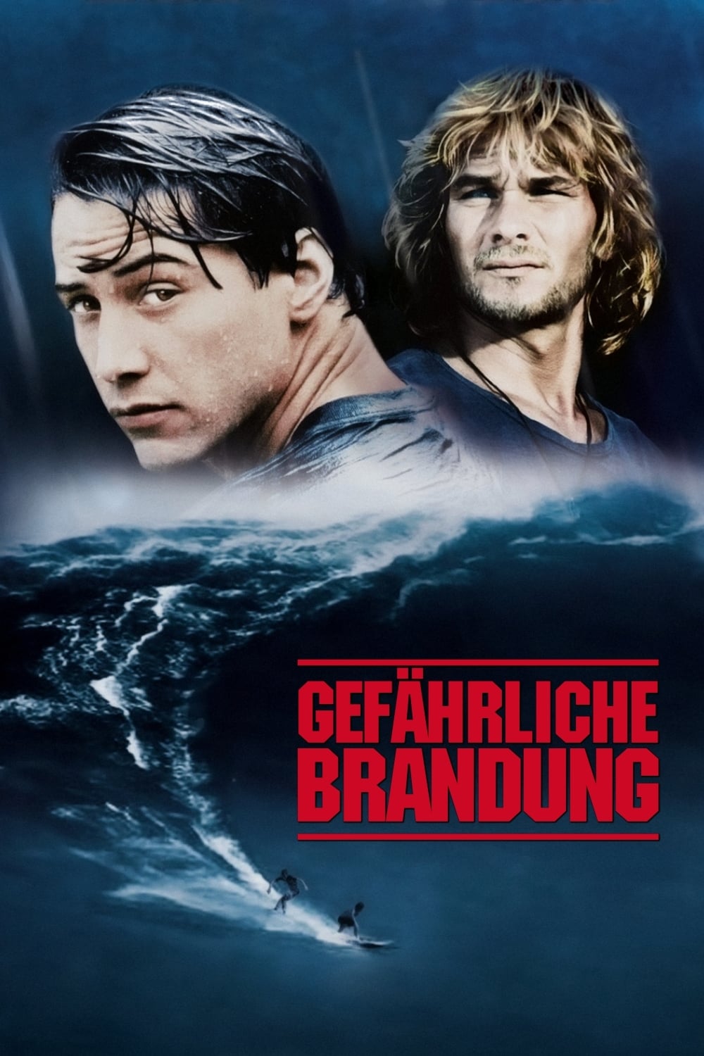 Plakat von "Gefährliche Brandung"