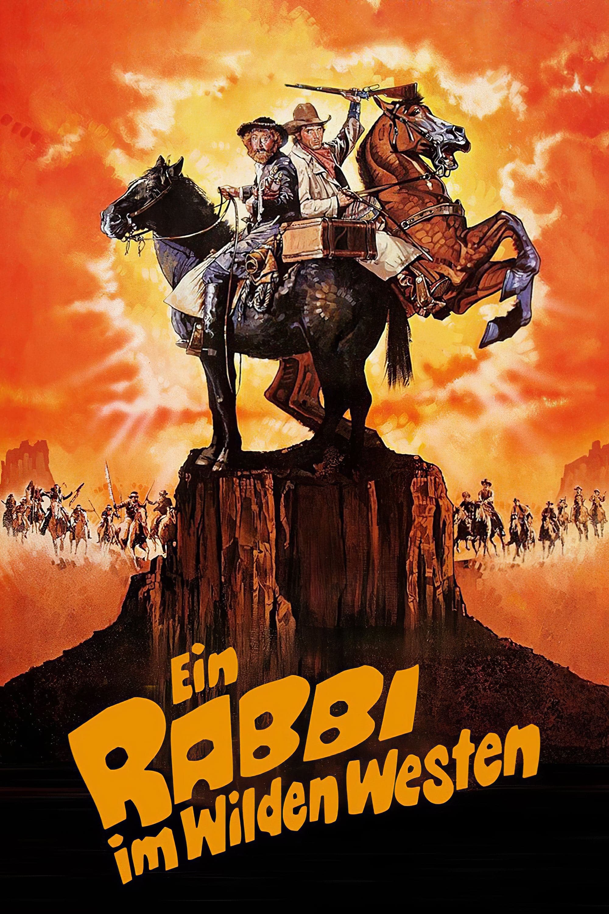 Plakat von "Ein Rabbi im Wilden Westen"