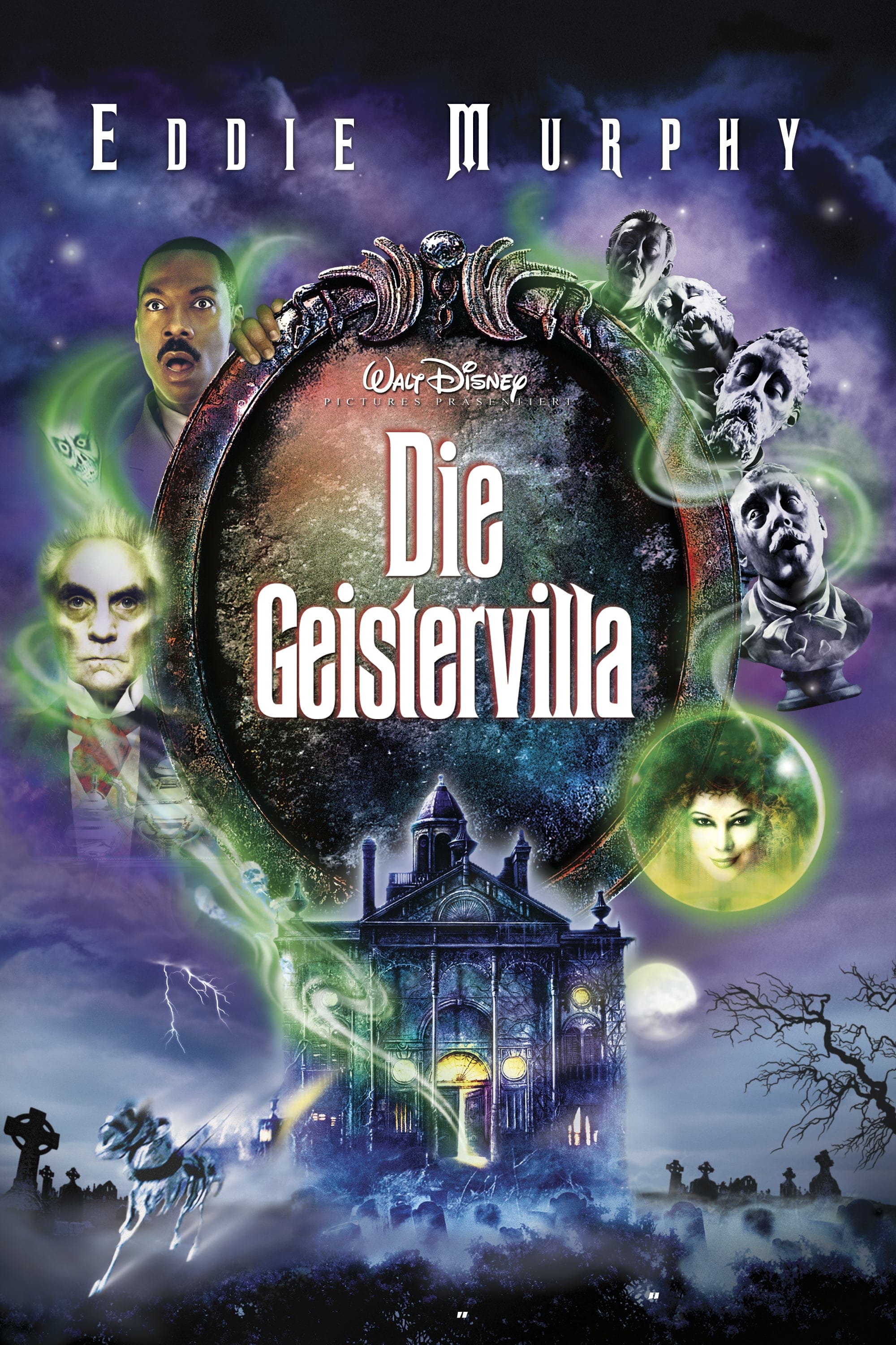 Plakat von "Die Geistervilla"