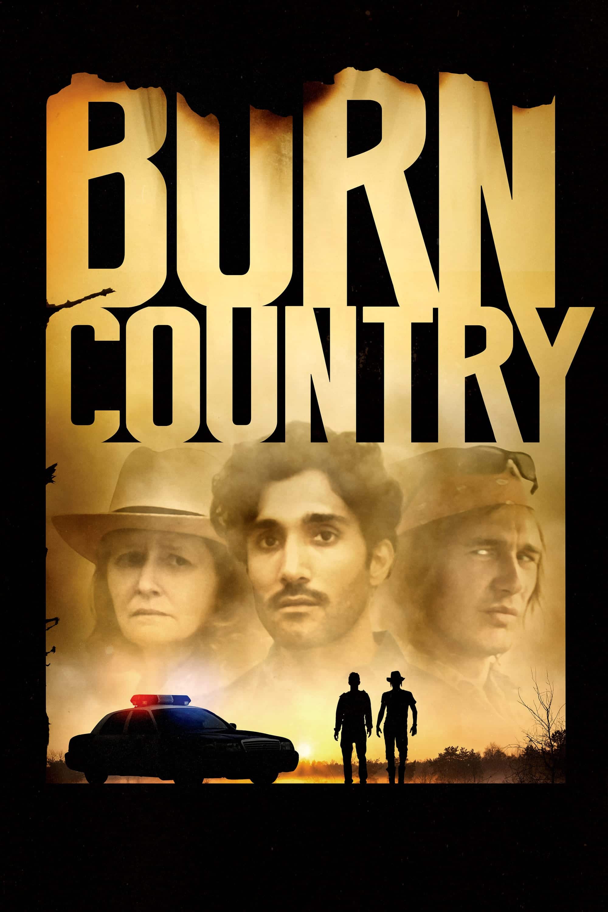 Plakat von "Burn Country - Fremd im eigenen Land"