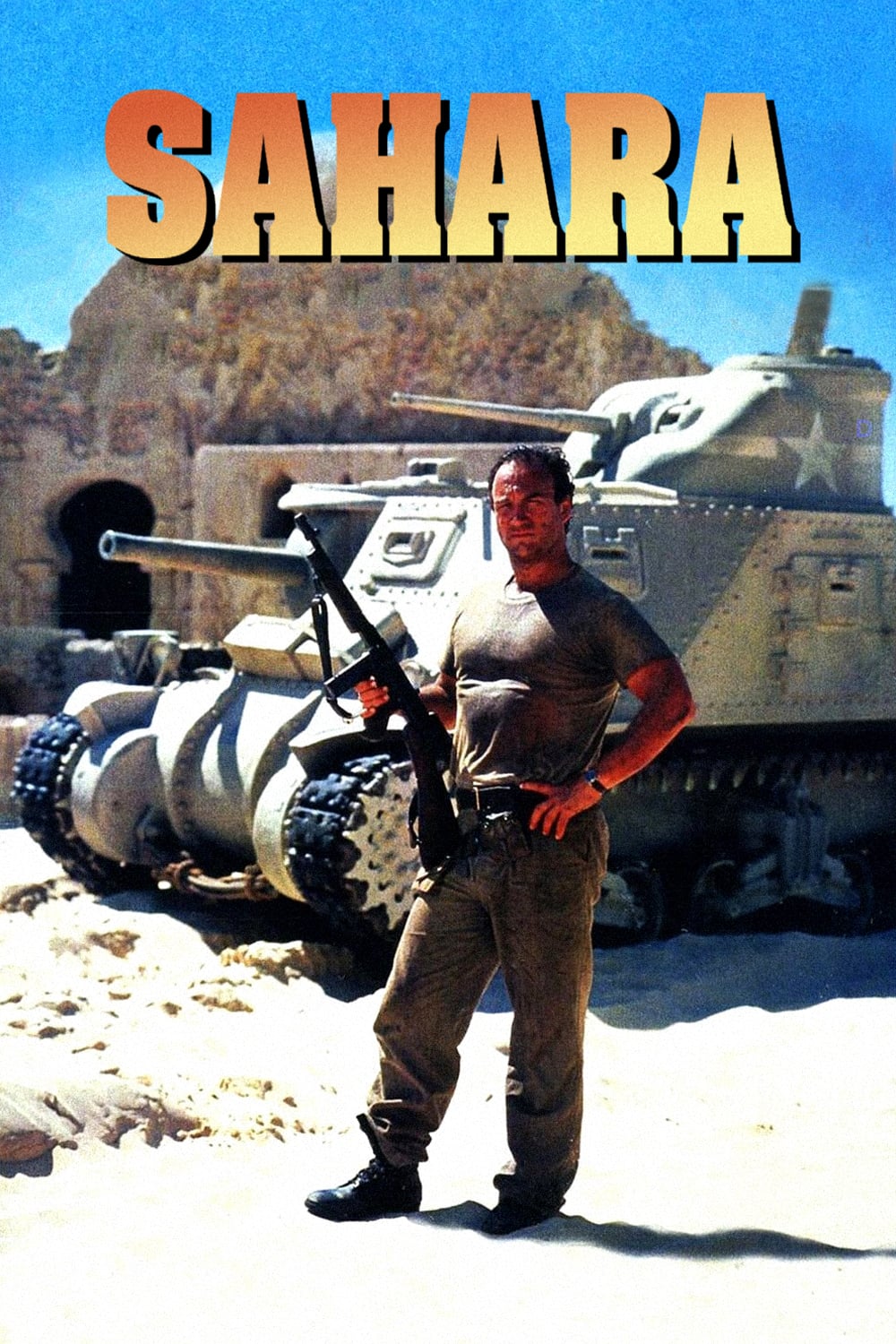 Plakat von "Sahara - Wüste des Todes"