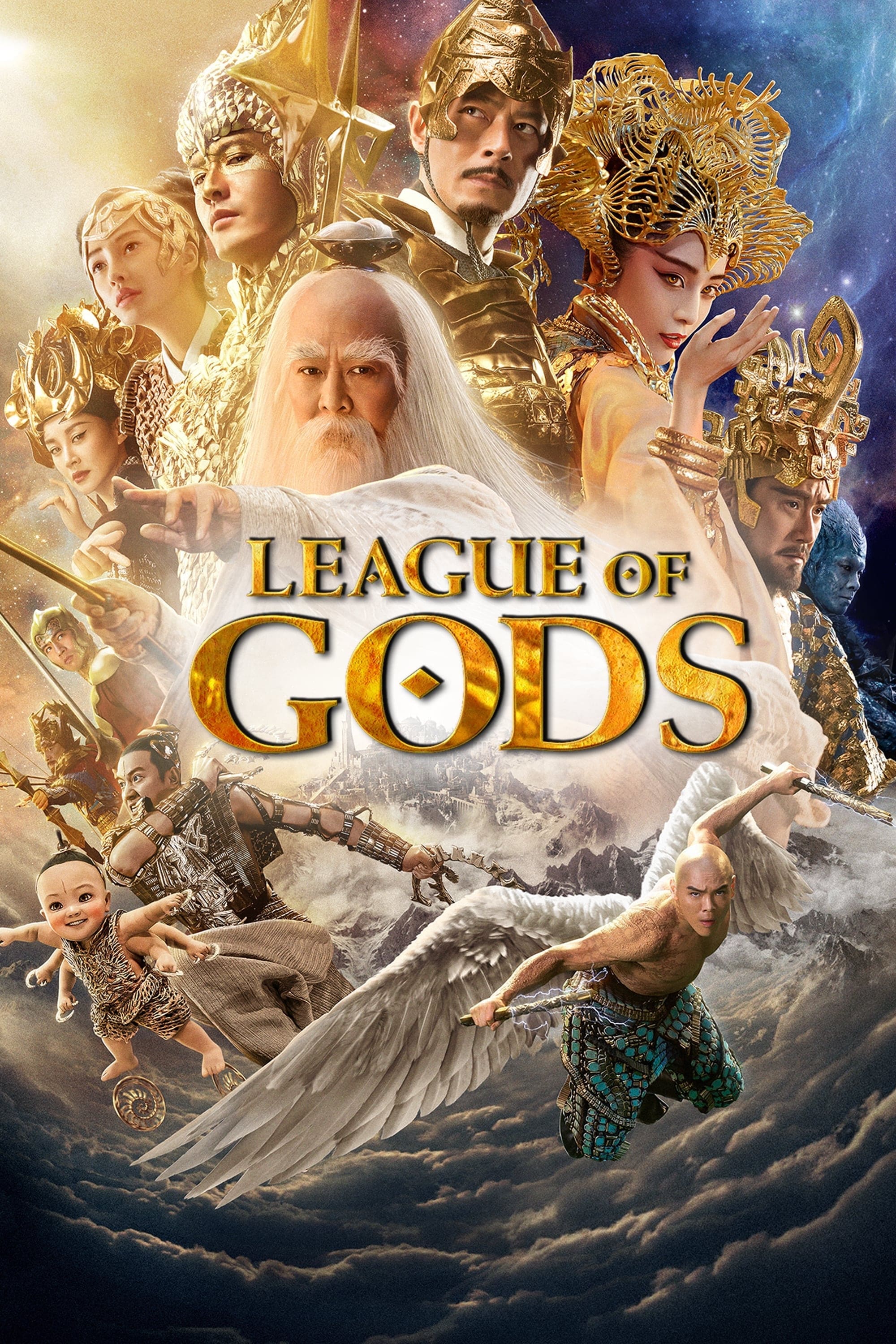 Plakat von "League of Gods"