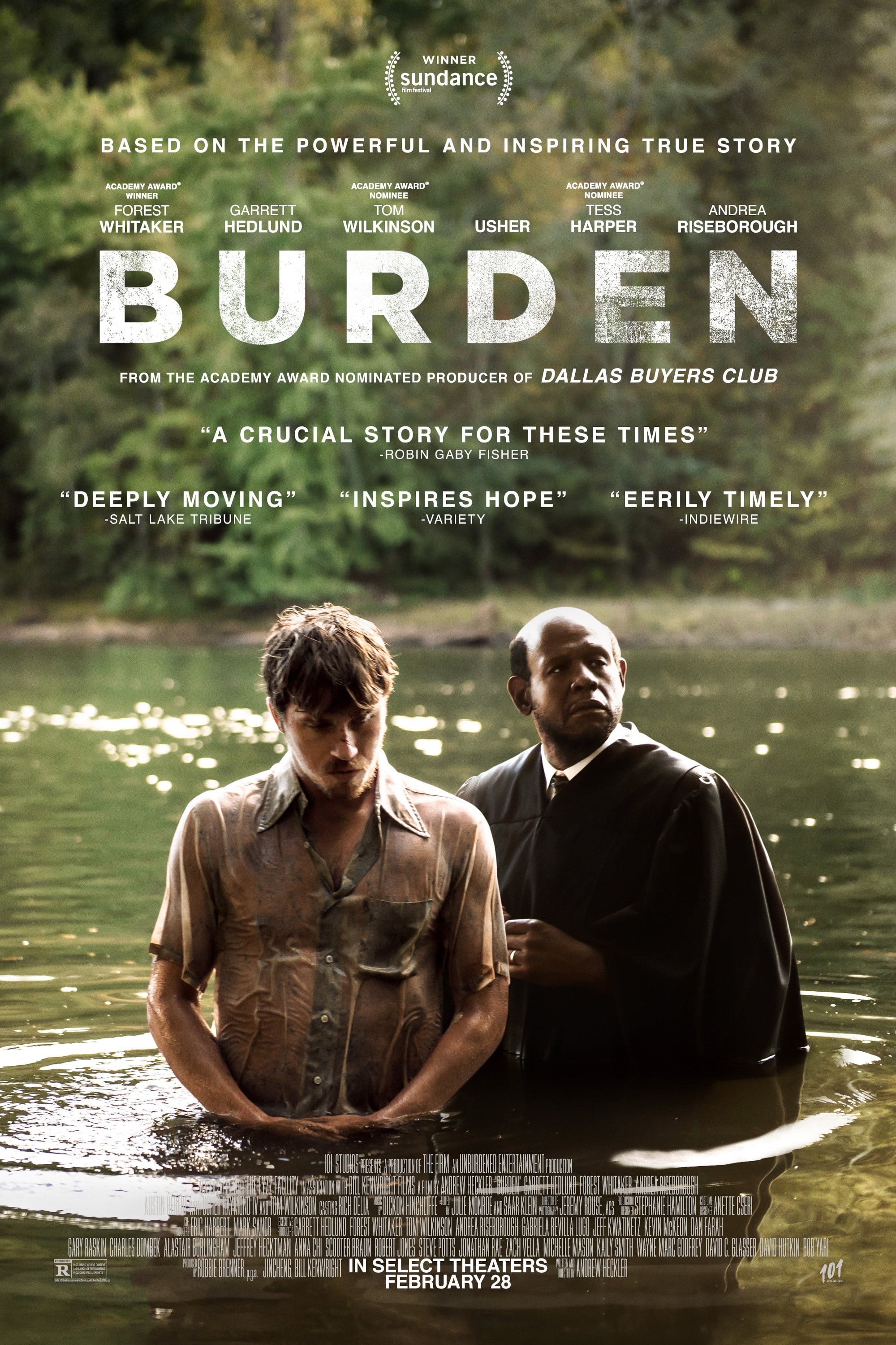 Plakat von "Burden"
