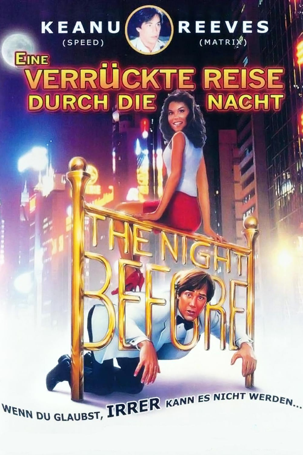 Plakat von "Eine verrückte Reise durch die Nacht"